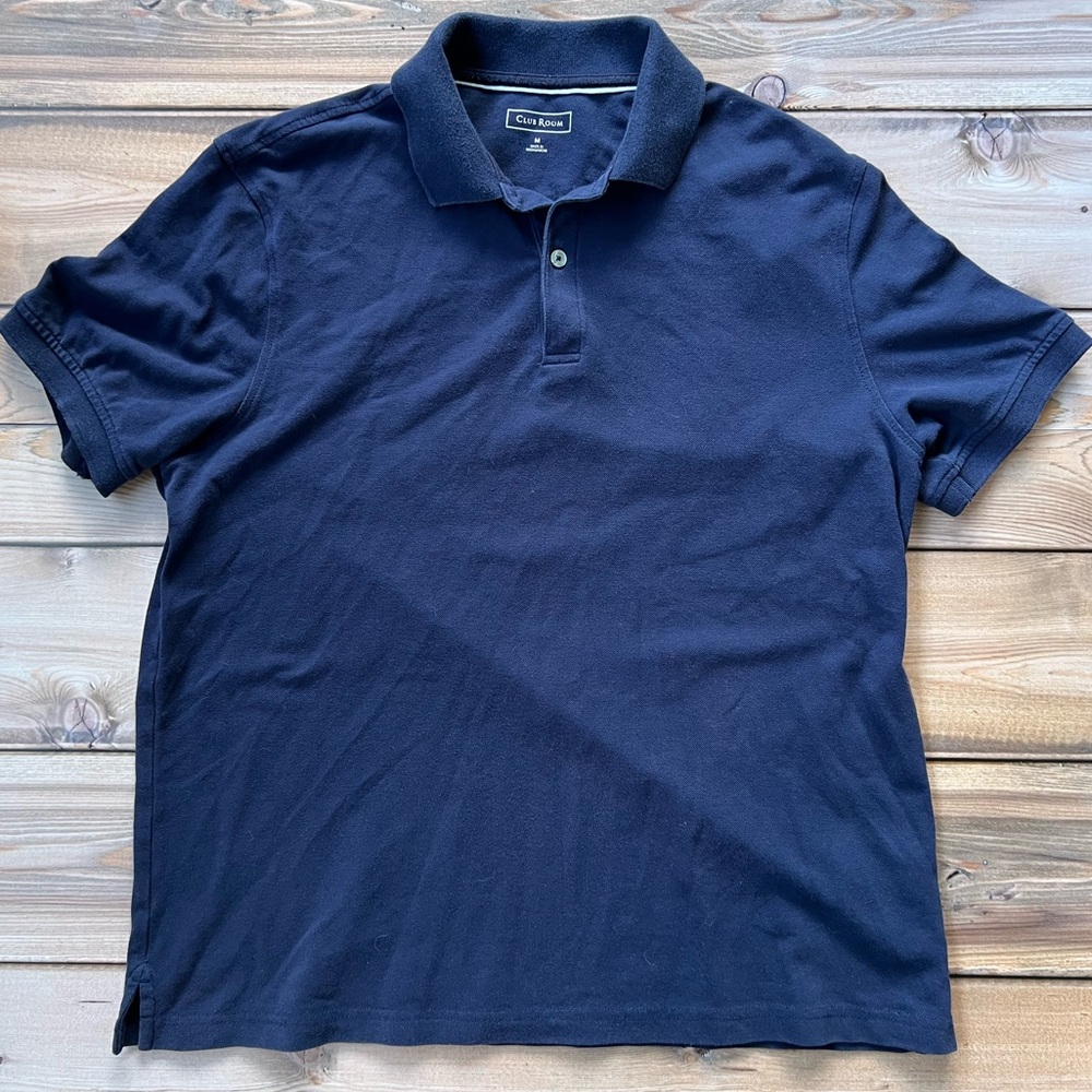 Club Room Deep Blue Polo Shirt